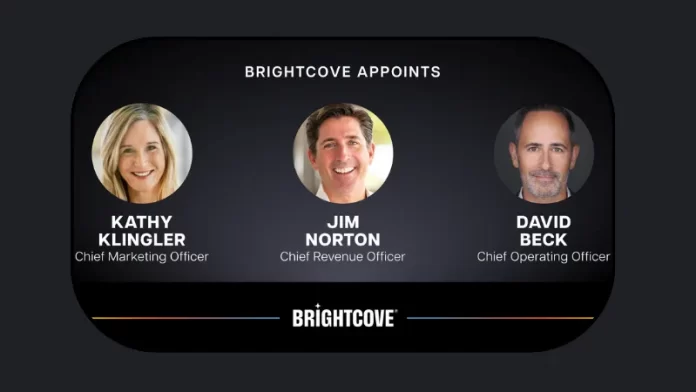 Brightcove appoints new CMO & CRO, creates COO position. Kathy Klingler has been appointed Chief Marketing Officer (CMO), and Jim Norton as Chief Revenue Officer (CRO), effective January 8, 2024.