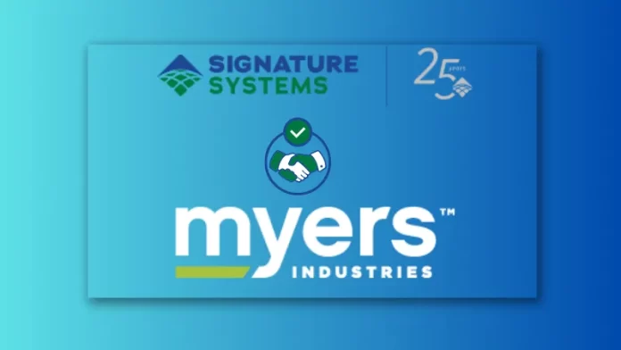 OH-based Myers Industries Acquired Signature Systems. a leader in composite ground protection solutions.