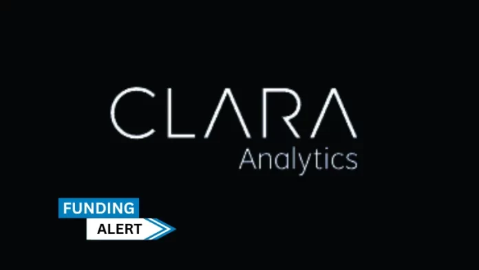 CA-based CLARA Analytics Secures an Investment from Nationwide Ventures. The investment arm of the insurance and financial services company.