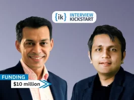 CA-based Interview Kickstart secures $10million in funding. This investment comes from Blume Ventures, a leading global VC firm known for its support of innovative startups.