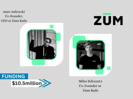 Canada-based Zūm Rails secures $10.5million series A round funding. Arthur Ventures led the round. The company plans to utilise the money to add new Banking-as-a-Service services for merchants and to broaden its payments offerings.