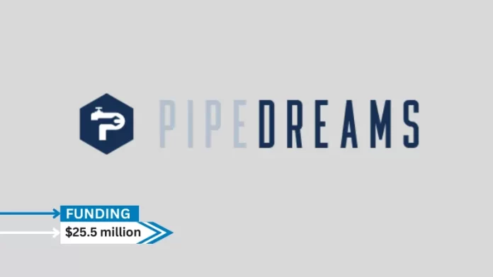 CA-based PipeDreams tech-enabled home services provider secures $25.5million in series A round funding. Angel investors Tony Xu, Thomas Layton, and Allison Pickens participated in the round, which was headed by Canvas Ventures and Plural.