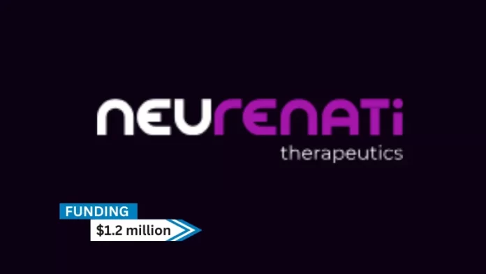 Canada-based Neurenati Therapeutic secures $1.2million in seed funding. Genson Capital led the funding round. The funding will be used by the company to expedite the development of NEU-001.