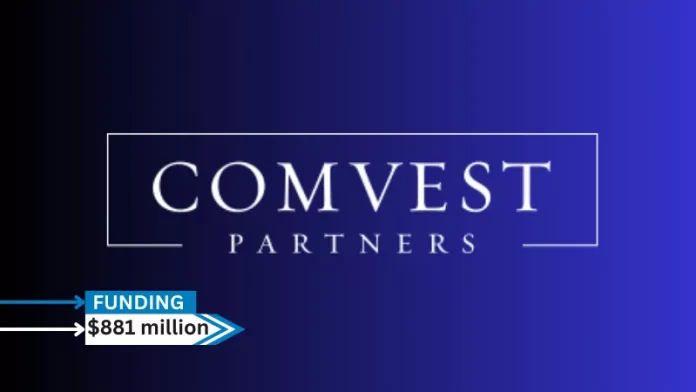 FL-based Comvest Partners, a West Palm Beach, middle-market private equity and credit investment firm, secure its sixth flagship private equity fund, Comvest Investment Partners VI, at $881M.