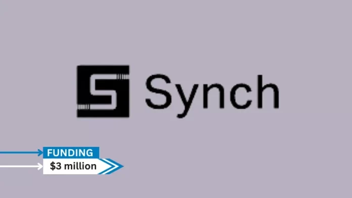 Synch provider of an integrated Global Trade Management (GTM) solution to unify a company’s revenue stack so they can spend time selling secures $3million in seed funding.