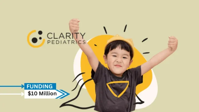 Clarity Pediatrics, a digital health company secures $10milion in funding. Rethink Impact led the round, and Homebrew, Maverick Ventures, January Ventures, Vamos Ventures, Alumni Ventures, and Citylight VC also participated.