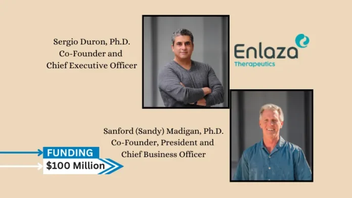 Enlaza Therapeutics, the first covalent biologic platform company, secures $100million in series A round funding. The financing will be used to further develop Enlaza’s proprietary covalent protein technologies and to support advancement of wholly owned pipeline programs to the clinic.