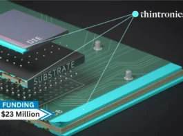 Thintronics, a electronic materials startup has raised $23 million in a series A fundraising round. Maverick Capital and Translink Capital spearheaded the round of funding. The business plans to utilise the money to help with the innovative insulator platform's commercialization.