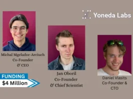 Yoneda Labs, an AI powered drug discovery startup secures $4million in seed funding. Khosla Ventures, 500 Emerging Europe, 468 Capital, Fellows Fund, and Y Combinator were among the backers.