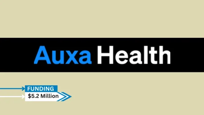Auxa Health, a company that offers benefit navigation technology driven by artificial intelligence, has raised $5.2 million in startup money. Zeal Capital Partners led the investment, including participation from new investors K50 Ventures, Laconia Capital Group, and Chaac Ventures as well as current investor AlleyCorp.