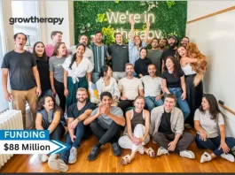 A mental health technology startup called Grow Therapy secured $88 million in a series C round of funding. Sequoia Capital led the round, and PLUS Capital and Goldman Sachs Alternatives also participated.