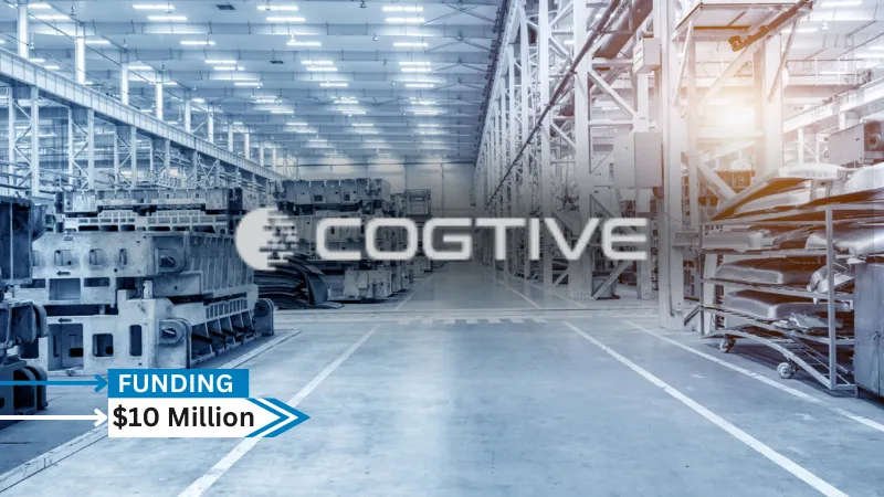 Cogtive, a business that uses digital twins, artificial intelligence, and IoT technologies to increase industrial sectors' productivity secures $10million in funding from Indicator Capital.