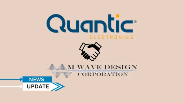 Quantic® Electronics (“Quantic”), a portfolio company of Arcline Investment Management,Acquired M Wave Design (“M Wave”), a leading supplier of ferrite-based RF and Microwave components for aerospace, defense, and quantum computing applications.