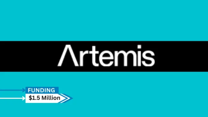 Artemis, a technology startup innovating data preparation to address data quality challenges raises $1.5million in pre-seed funding.