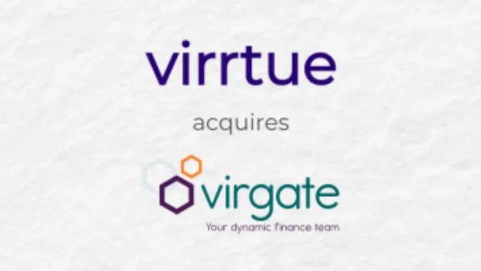 Virrtue, a rapidly growing finance & accounting BPO company, Acquired tech-driven accounting services company Virgate. Headquartered in Gloucester, England, Virgate is a trusted partner to businesses across the UK and Europe.