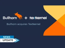 Boston-based Bullhorn has acquired Textkernel, an industry leader in Sourcing AI solutions. Headquartered in Amsterdam, Textkernel powers over 2,000 customers globally, including eight of the top 10 staffing agencies worldwide and Fortune 500 companies. A longtime, trusted partner to the staffing and recruitment industry, Textkernel and Bullhorn share a crucial strategic goal: empowering recruiters to digitally transform their business for the future and maximize the use of AI in the industry.