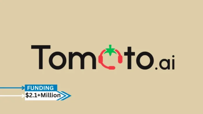 Tomato.ai, a speech AI company specializing in accent softening software, secures $2.1million+ in extension seed funding. Gaingels, Recursive Ventures, and Cardumen Capital were among the backers.