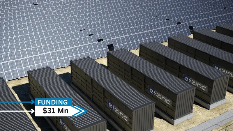 e-Zinc, the company enabling sustainable, long-duration energy storage with its zinc-air battery has raised an additional USD $31 million in follow-on funding to its $25 million Series A round. This oversubscribed Series A2 round was led by Evok Innovations, with additional investments from Mitsubishi Heavy Industries, Export Development Canada (EDC), and Ultratech Capital Partners. e-Zinc’s existing shareholders also participated, including Toyota Ventures, Eni Next, Anzu Partners, BDC, and Graphite Ventures. e-Zinc plans to use this financing to accelerate product development and complete the construction of its 42,000 sq. ft pilot manufacturing facility in Mississauga, Ontario.