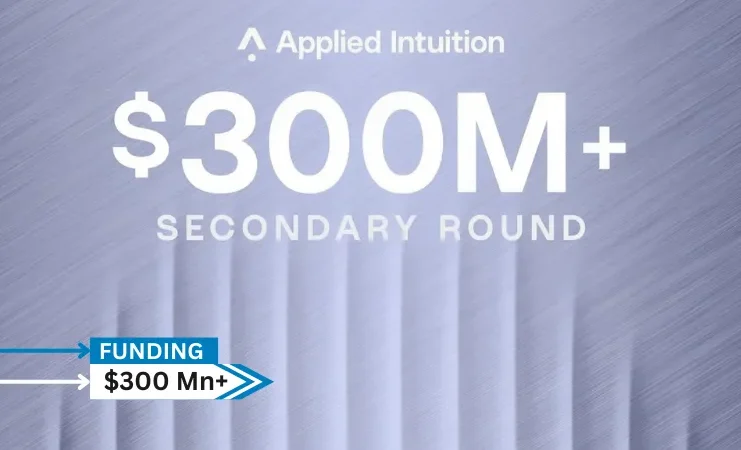 Applied Intuition, a Silicon Valley-based vehicle software supplier for automotive, trucking, construction, mining, agriculture and other industries, announced it has closed a secondary round of over $300 million and welcomes Fidelity Management & Research Company as a new investor. Existing investors General Catalyst, BOND, Lux Capital and Elad Gil also participated.