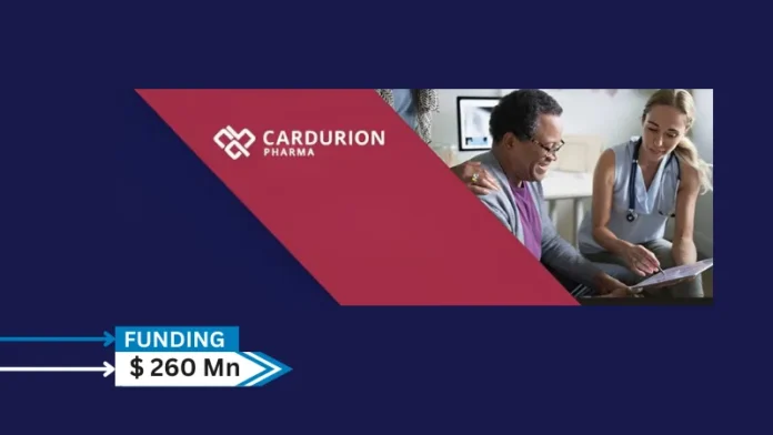 Cardurion Pharmaceuticals, Inc. (“Cardurion”), a clinical-stage biotechnology company developing next-generation therapeutics for the treatment of cardiovascular diseases, today announced it has raised a $260 million Series B financing led by Ascenta Capital, with participation by new investors NEA, GV, Fidelity Management & Research Company, Millennium Management, Farallon Capital Management, Invus, Blue Owl Healthcare Opportunities, Delos Capital and Digitalis Ventures, as well as existing investors Bain Capital Life Sciences and Bain Capital Private Equity.