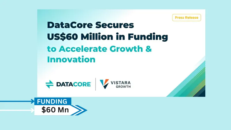 DataCore Software, an industry leader in the data infrastructure and management space, has achieved a significant milestone by raising US$60 million in a financing round led by Vistara Growth, a provider of flexible growth capital to innovative technology companies.