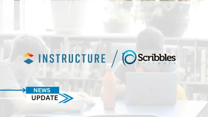 Instructure Holdings has completed the acquisition of Scribbles, a leading provider of credentialing and records management to K-12 school districts across the United States, from Alamar Partners. This acquisition expands Instructure’s credentialing network further into K-12 while also bringing significant support for district transfer and student mobility.