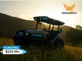 Monarch Tractor, creator of the MK-V, the world's first fully electric, driver-optional smart tractor and Wingspan Ag Intelligence (WingspanAI) farm management platform, has announced a history-making $133 million Series C, making it the largest funding raising round in agricultural robotics history.