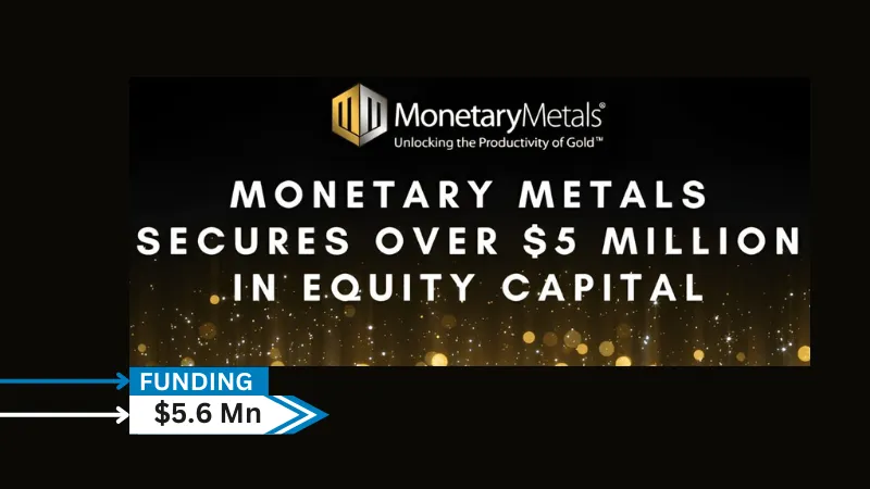 Monetary Metals, an industry-leading gold company, announce the successful completion of a $5.6 million equity capital raise via a private placement offering. This is the largest raise to date, and brings the total equity raised since its founding to over $14 million. Sound Money Capital, AG, the privately held company of notable gold industry professionals Ronald-Peter Stöferle and Mark Valek, invested in the round.