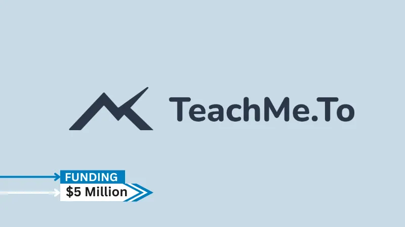 TeachMe.To, the hub for finding and booking local in-person lessons, today announced that it has raised $5 million in seed funding led by Bling Capital and with participation from Marketplace Capital, 20Growth, and Gokul Rajaram, as well as existing fund and angel investors, including 1984, Alumni Ventures; Ancestry CEO, Deb Liu; and Rover President, Brent Turner.