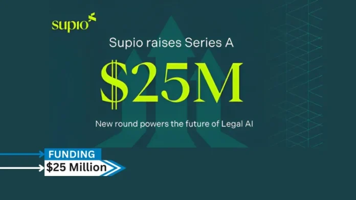 Supio, a purpose-built AI platform trusted by personal injury and mass tort plaintiff law firms to provide crucial insights at the most critical moments in their case, emerged today from stealth and announced an oversubscribed $25 million Series A led by Sapphire Ventures, with participation from existing investors Bonfire Ventures and Foothill Ventures.The new investment brings Supio’s total funding to date to $33 million.