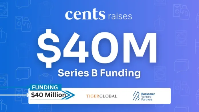 Cents, the largest leading all-in-one business management platform powering the way garment care SMBs grow, manage, and understand their businesses, announced the close of its $40M Series B funding round.