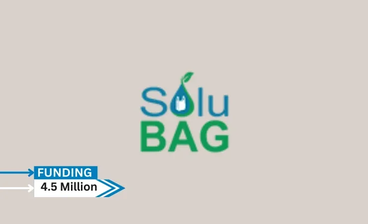 [Funding news] FL-based Solubag Secures $4.5Million in Series A Round Funding