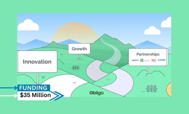 Obligo has secured $35M in new funding. The investment comes as Obligo experiences a period of rapid growth, driven by recently announced partnerships with property management software companies AppFolio, Buildium, and Yardi.