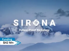 Sirona Medical, a pioneer in cloud-native radiology workflow software, announces $42 million in Series C financing, inclusive of equity and converted debt. Avidity Partners, a participant in the previously announced Series B financing, led this round with additional participation from other existing investors, including 8VC, and GreatPoint Ventures.