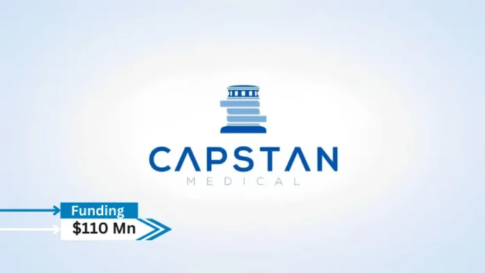 Capstan Medical, a developer of robotic-enabled minimally invasive solutions to address heart valve disease, announced today the successful closing of an oversubscribed $110 million Series C to further advance its mission of bringing its innovative structural heart solution to patients.