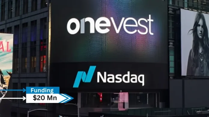 OneVest, a comprehensive wealth management technology platform, today announced the closure of a $20 million USD Series B equity funding round. The round was led by Salesforce Ventures, with participation from new investors, Allianz Life Ventures and TIAA Ventures. Returning investors include OMERS Ventures, Deloitte Ventures, Fin Capital, Luge Capital, and Pivot Investment Partners.