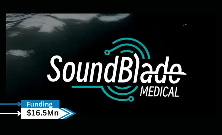 Sound Blade Medical, Inc., a medical device company developing handheld ultrasound-guided histotripsy technology, announced the closing of an oversubscribed US $16.5 million Series A funding round. Amzak Health and Lumira Ventures co-led the round, with participation from Invest Nova Scotia. Funds will be used to accelerate the development and clinical validation of its pioneering technology designed to bring the benefits of precision ultrasound therapy to a wide range of patient conditions.