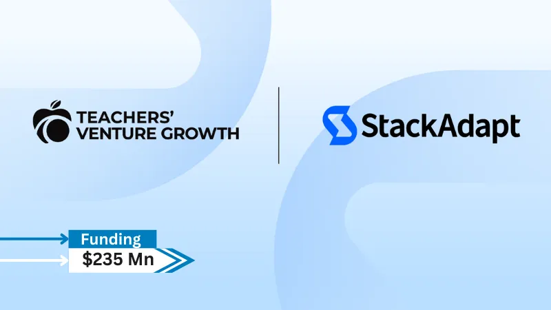 StackAdapt, the leading multi-channel programmatic advertising platform, today announced a growth capital raise led by Teachers’ Venture Growth (TVG), the late-stage venture and growth investment arm of Ontario Teachers’ Pension Plan, with participation from Intrepid Growth Partners, and four other investors.