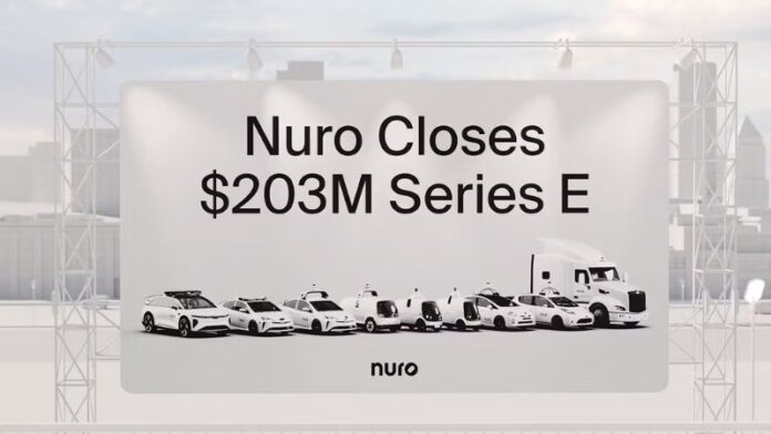 Nuro Raises $203M in Series E Funding