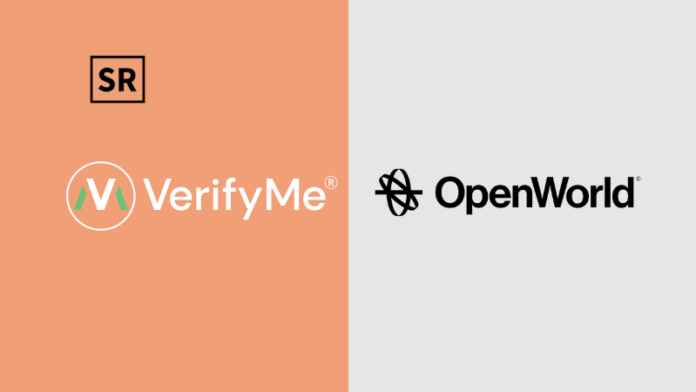 VerifyMe and Open World To Merge
