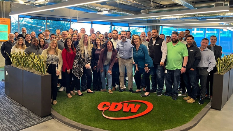 CDW office and team
