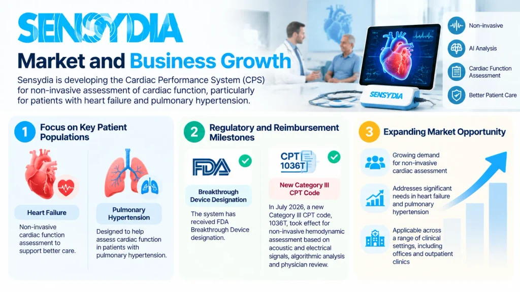 Sensydia Market and Business Growth