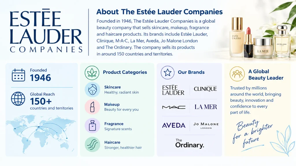 About The Estée Lauder Companies