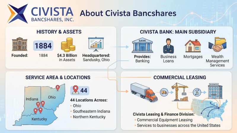 About Civista Bancshares