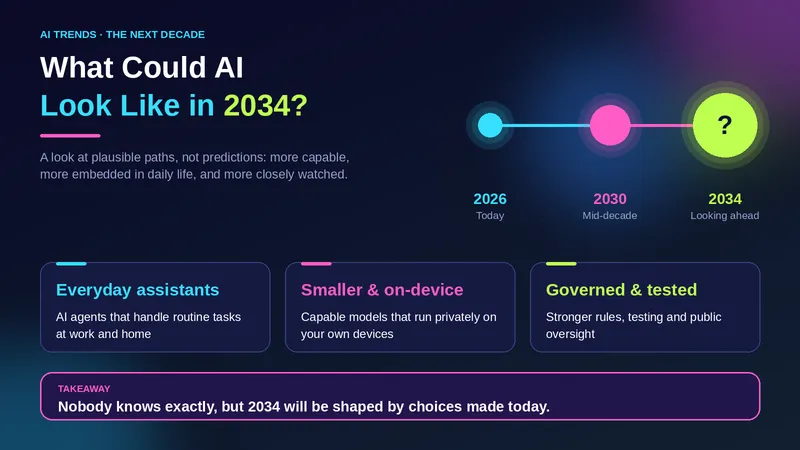 What Could AI Look Like in 2034